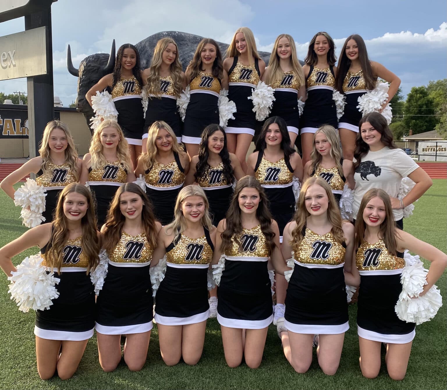 Congrats McAlester Pom on Making it to State! Presented by Rib Crib